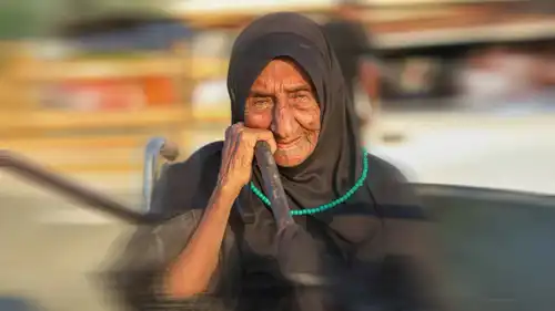 المسنة الفلسطينة جازية