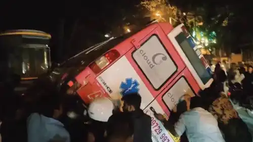 لقطة من الحادث