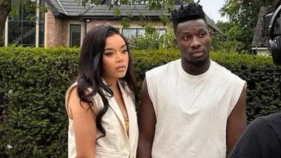 أندريه أونانا وزوجته ميلاني