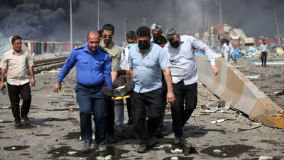 ضحايا الانفجار