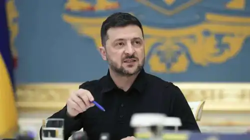 الرئيس الأوكراني فولوديمير زيلينسكي