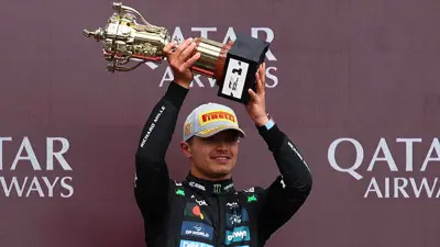 نوريس يفوز بجائزة بريطانيا الكبرى لفورمولا 1 