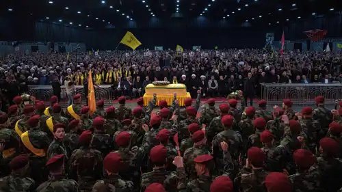 تشييع جثمان قيادي في "حزب الله"