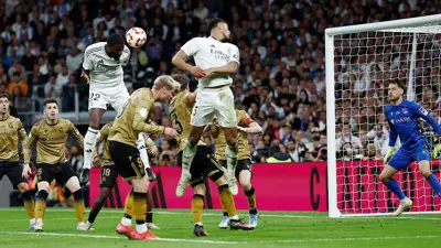 من مباراة ريال مدريد وسوسيداد