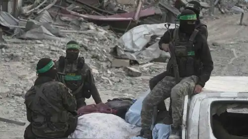 مقاتلون من حماس في غزة