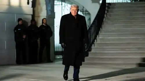 الرئيس ترامب.