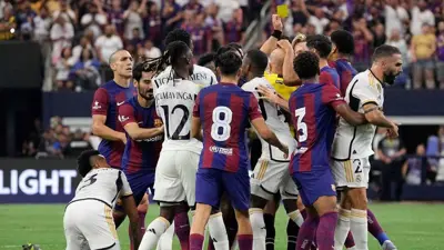 مواجهة سابقة بين برشلونة وريال مدريد