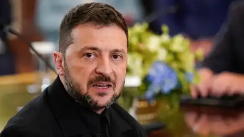 الرئيس الأوكراني فولوديمير زيلينسكي