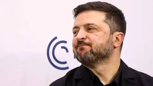 الرئيس الأوكراني، فولوديمير زيلينسكي