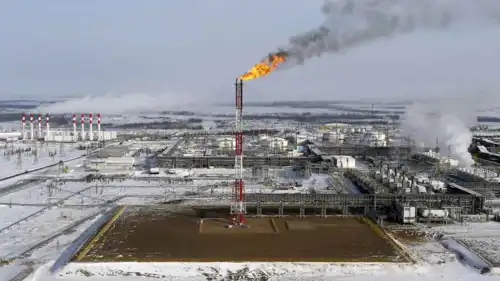 حقل انتاج النفط في روسيا