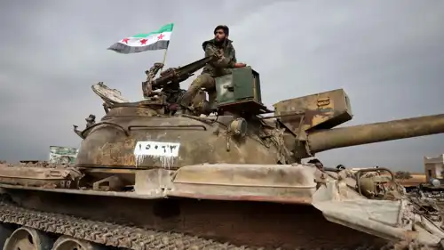 آلية عسكرية تابعة للجيش السوري