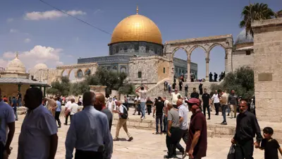 قبة الصخرة في المسجد الأقصى