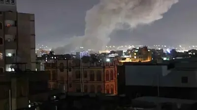 من الضربة الأمريكية على اليمن