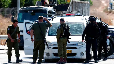 قوات أمن في شمال إسرائيل