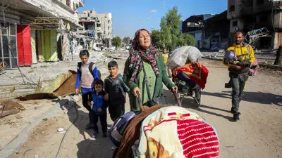 نازحون في غزة