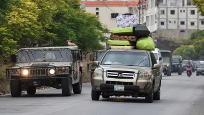 نازحون لبنانيون