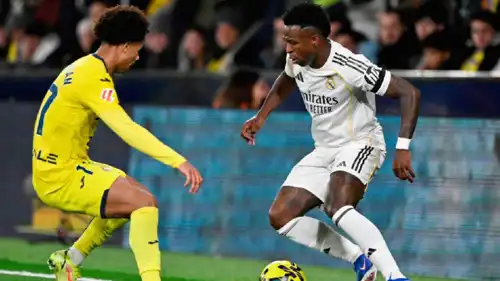 مباراة ريال مدريد وفياريال في الدوري الإسباني