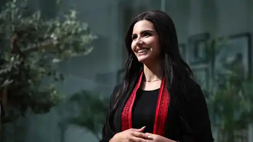 نادين أيوب، أول فلسطينية تشارك بمسابقة ملكة جمال الكون