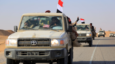 عناصر الجيش الوطني اليمني