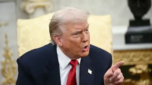 الرئيس الأمريكي دونالد ترامب في البيت الأبيض