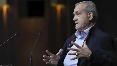 الرئيس الايراني مسعود بزشكيان