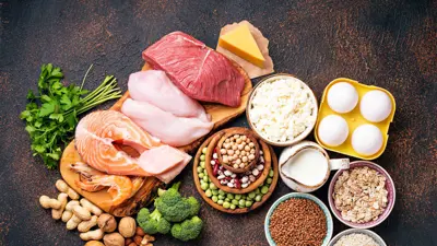 أطعمة غنية بالبروتين 