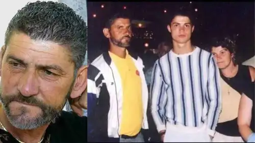 كريستيانو رونالدو ووالده