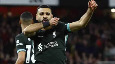 محمد صلاح نجم ليفربول الإنجليزي