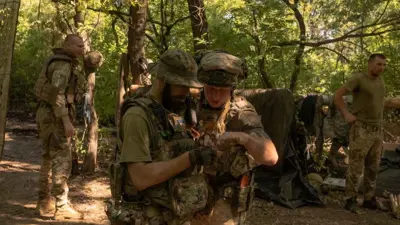 جنود أوكرانيون