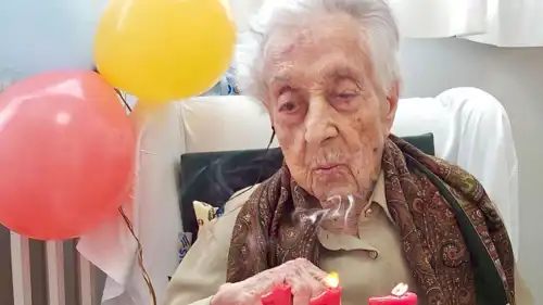 ماريا برانياس موريرا أكبر امرأة معمرة في العالم