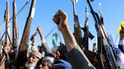 عناصر من ميليشيا الحوثي