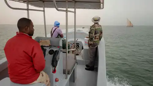 أفراد من خفر السواحل الموريتاني