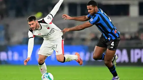 مباراة أتالانتا وميلان في الدوري الإيطالي