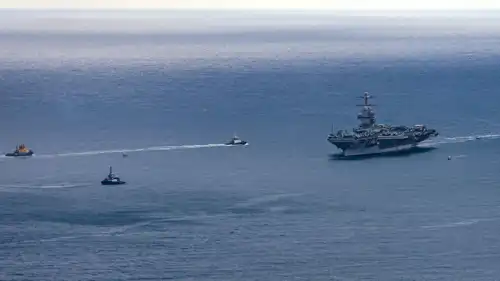 حاملة الطائرات الأمريكية يو إس إس جيرالد آر فورد