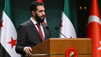 الرئيس السوري أحمد الشرع