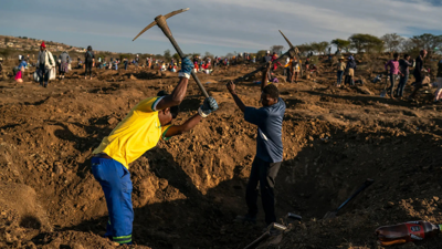 التنقيب عن الماس