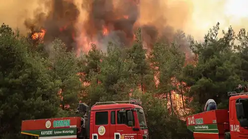 حرائق غابات تركيا