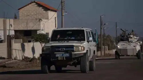 دورية أممية في القنيطرة السورية