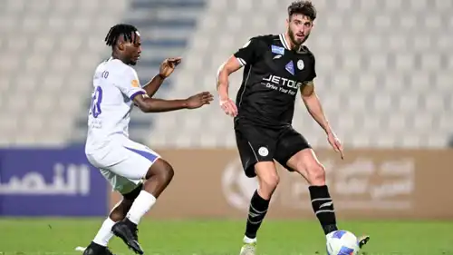 من مباراة الشباب وتضامن حضرموت