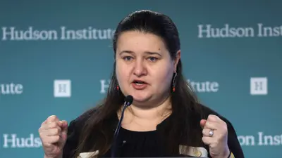 سفيرة أوكرانيا لدى الولايات المتحدة، أوكسانا ماركاروفا