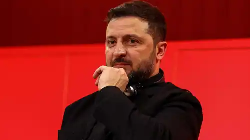 الرئيس الأوكراني فولوديمير زيلينسكي