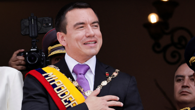 رئيس الإكوادور دانيال نوبوا