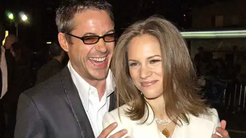 روبرت داوني وزوجته