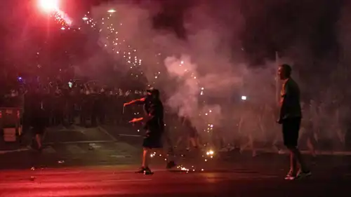 احتجاجات في صربيا