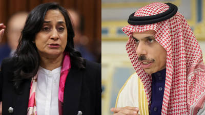 الأمير فيصل بن فرحان وأنيتا أناند