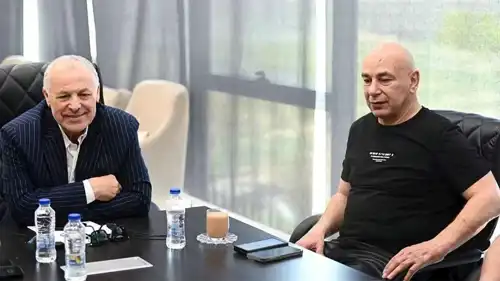 هاني أبو ريدة مع حسام حسن