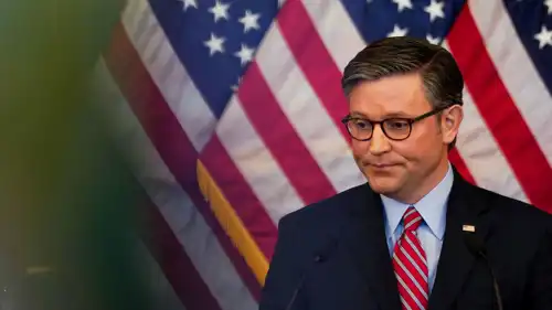 رئيس مجلس النواب الأمريكي مايك جونسون