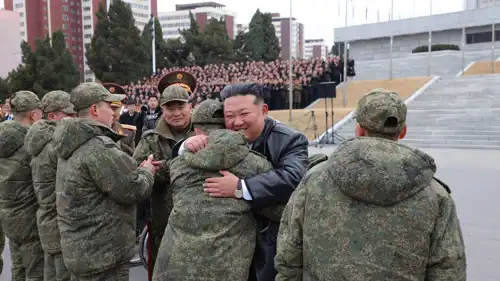 رئيس كوريا الشمالية كيم جونغ أون