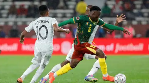 مبارة الكاميرون وجنوب إفريقيا في كأس الأمم الإفريقية