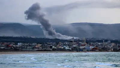 قصف مدفعي يطال المدن الساحلية للبنان